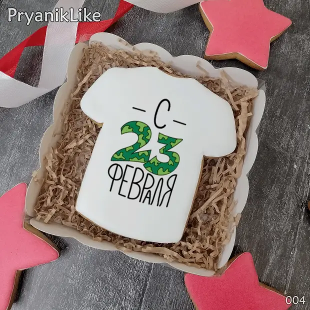 Пряник футболка (10-10 см.)